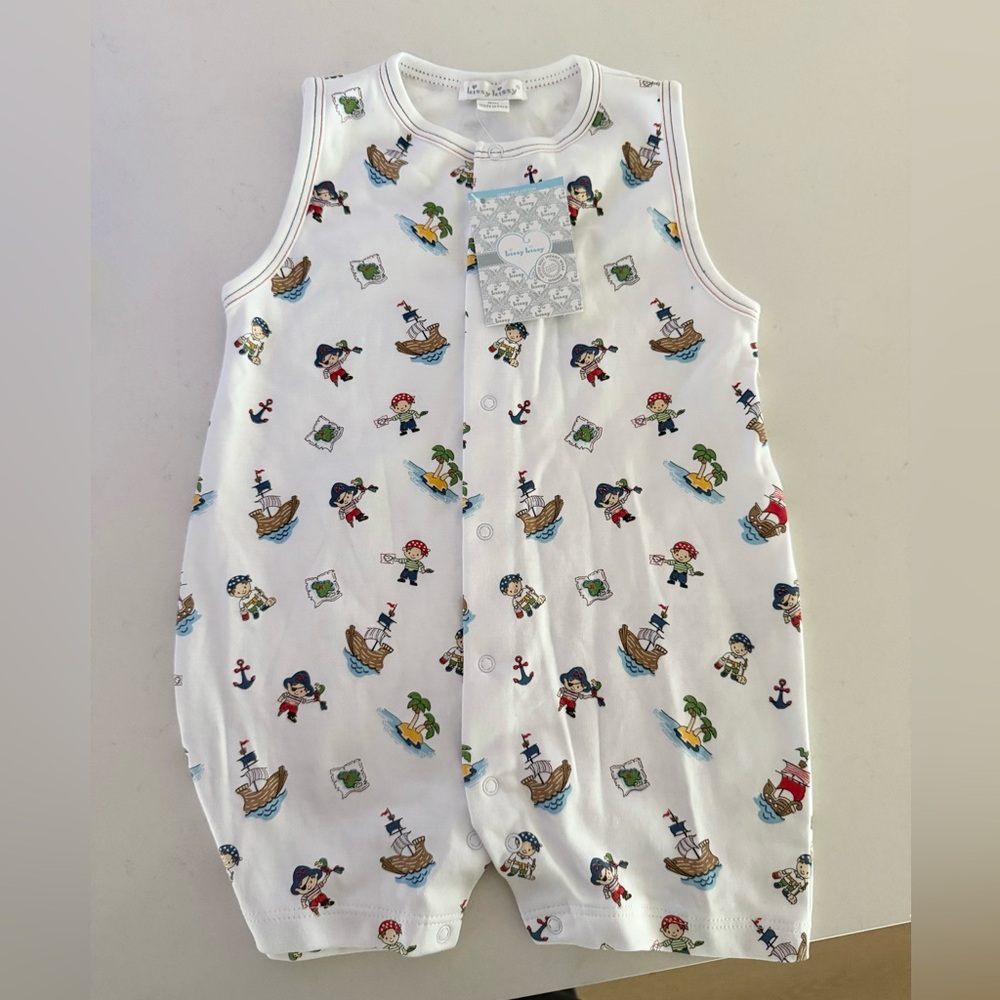 Kissy Kissy Playsuit Pirate Print
